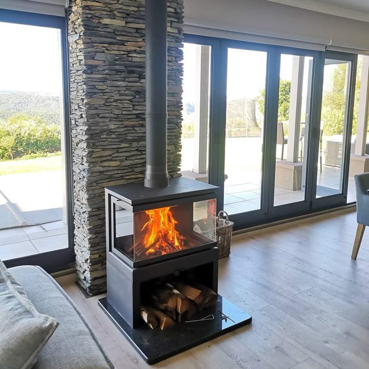 Wood-Burning Fireplaces