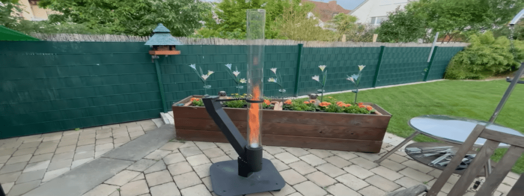 rocket pellet heater