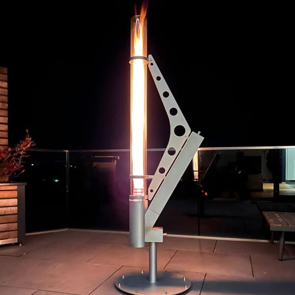 Outdoor Patio Timber Rocket Stove