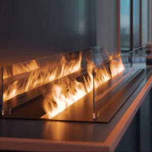 Water Mist Fire Steam Fireplace -kewei corten