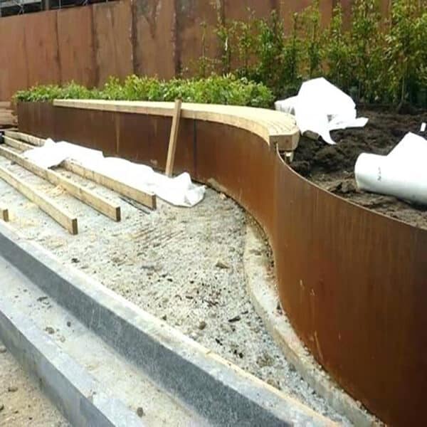 Modern Artwork Steel Garden Edging