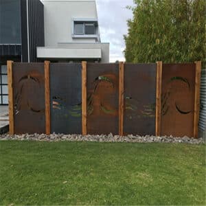 Screen Fence for Wall Garden for Resident