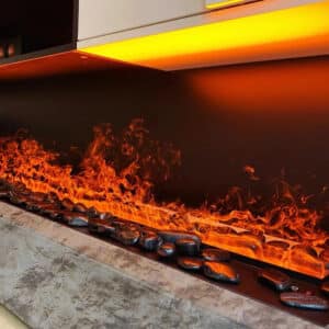Modern Electric Fireplace -kewei corten
