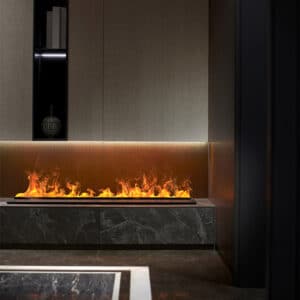 Indoor 3D Water Real Smoke Flame Vapour Steam Fireplace Decorative Electric Fireplace