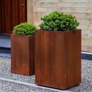 steel planter