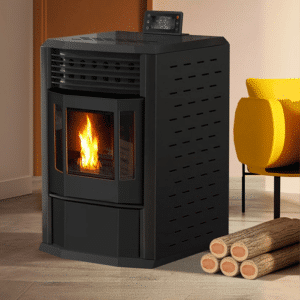 Eco-Friendly Home Pellet Stove with Smart Control
