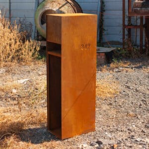 Custom Modern Metal Letter Box