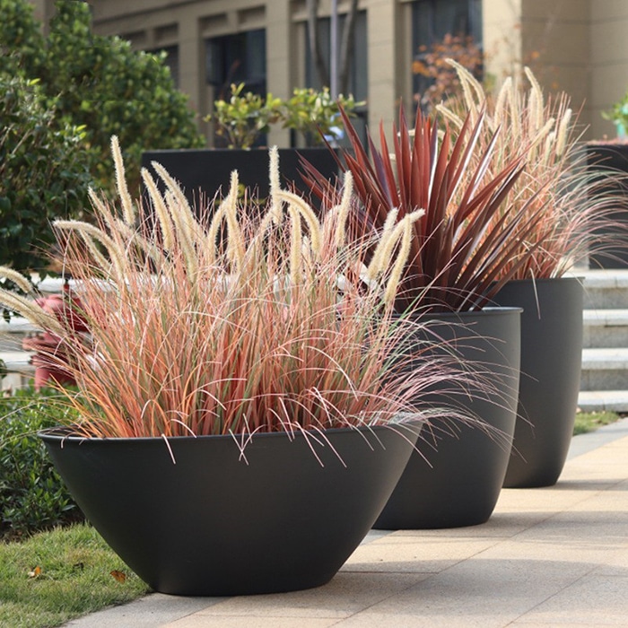 OEM corten steel planters
