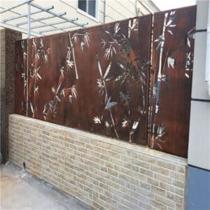 decorative garden screen panels