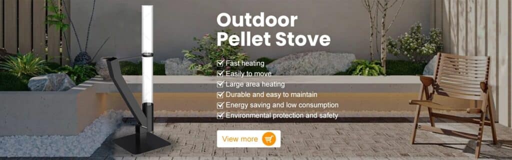 Outdoor Wood Pellet Patio Heater